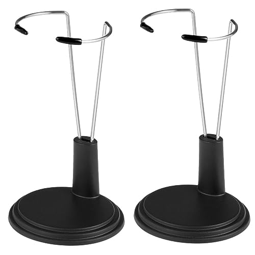 Milisten 2 Piezas Soporte Muñecas Base Estable Exhibición Acción Soporte Vertical Resistente Accesorio Coración Casas y Tiendas