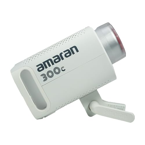 Image of Aputure Amaran 300C White, 300W RGB LED COB Video Light CCT 2500K to 7500K Bowen Mount Continuous Output Lighting Support App Control