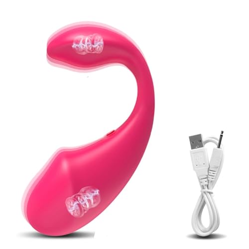 Oeuf vibrant télécommandé et gode point G avec 2 moteurs pour femme