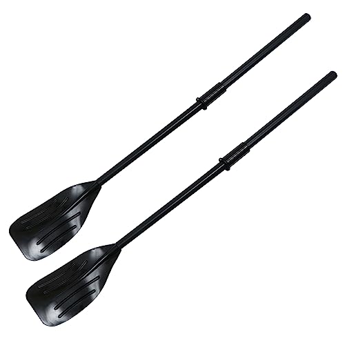 BESPORTBLE Professional Canoe Paddle Set 2 Pcs/kit for Solo Canoe Boat Comfortable Grip