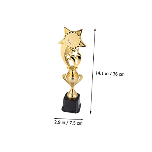 TOGEVAL Troféu Infantil Prêmio Criativo Troféu Esportivo Troféu Pentagrama Prêmio de Plástico Troféu