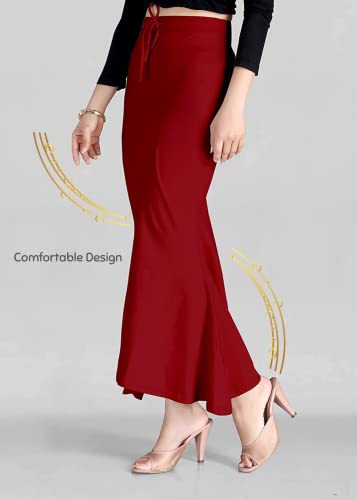 ALYNE Saree Shapewear Petticoat for Women, Women's Blended Saree Shapewear