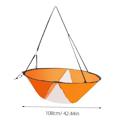 Voile de kayak pliable orange à clips pour une installation facile - 7
