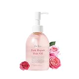 Dr. Bio Pink Repair Hair Oil (6.76oz/200ml) | Deep Conditioning Oil for Damaged, Dry Hair | Split End Repair with Probiotics & Protein | Hydrating Lightweight Formula | Vegan Korean Hair Care