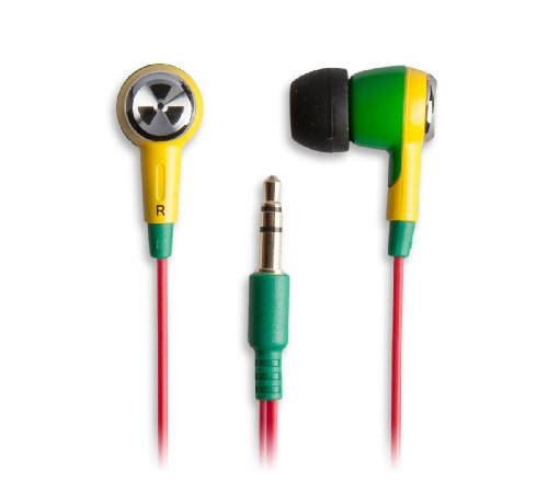 EarPollution Ozone Earbuds - Green/Yellow (EP-OZONE-GY-03)