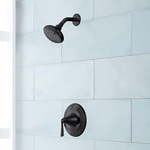 Signature Hardware 476986 Provincetown Pressure Balanced Shower Only Trim Package - Less Valve - Matte Black