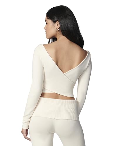 Image of Florence by Mills Women's Barre Collection Crossback Sweater Top