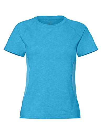 CARE OF by PUMA Women's Mesh Panel Active Top, Blue (Bonnie Blue), EU M (US 8)