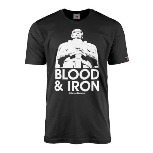 T-shirt de Bismarck Blood & Iron portez l'héritage de la stature du chancelier