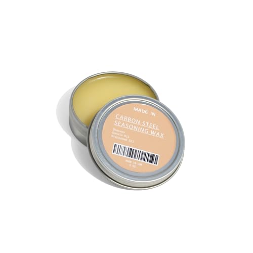Made In Cookware - Carbon Steel Seasoning Wax (2 Oz) - Blend of Oils & Beeswax