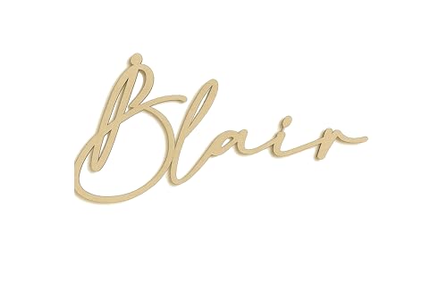 Custom Nursery Name Sign, Personalized Baby Room Wall Decor, Handmade