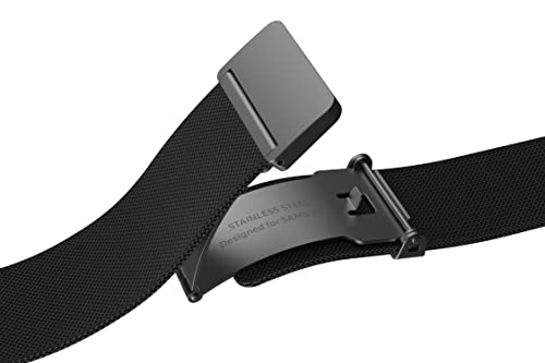 Image of Samsung 20mm Milanese Band for 44mm Galaxy Watch4 Only - M /L - Black