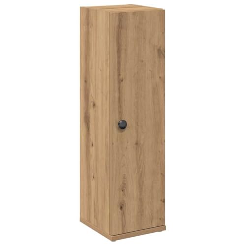 vidaXL Badezimmerschrank mit Rollenhalter Artisan-Eiche 20,5x22x72 cm, Badschrank, Badezimmermöbel, Waschbeckenschrank, Badschränke, Badmöbel