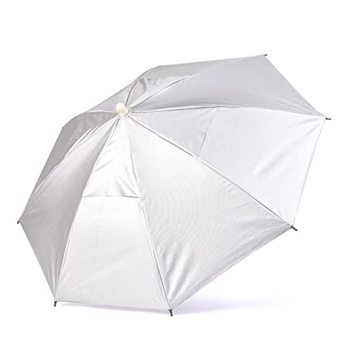 Image of ATORSE Umbrella Hat Sun Protection Portable Hands Free 25 inch for Gardening Outdoor