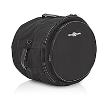 Carry Handles, Shoulder Strap & Front Pouch for Spares and Accessories Rugged Nylon Exterior with 10mm Thick Padding Fits 12 Inch Rack Toms - Maximum Drum Sizes: 12" x 10" Room for Tom Mounting Suspension