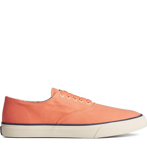 Sperry Cloud CVO Textile Orange Homme : tennis en toile orange pour homme