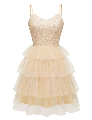 Dressystar Women's Sparkly Sequin Glitter Dress...