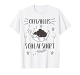 Dieses lustige Design Offizielles Schlafshirt Schaf ist die perfekte Geschenk-Idee für jede Schlafmütze, Nachteule, Morgenmuffel und Langschläfer. Schlafanzug für Damen und Herren.