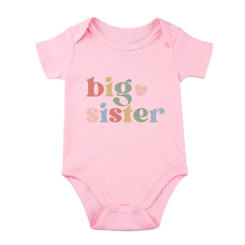 Baby Sister Baby Bodysuit Big Sis Babies Bodysuits Promoted to Big Sister Babies Romper