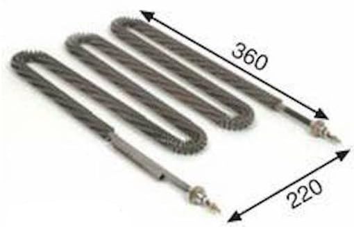 REPORSHOP - Resistencia Secadora Con Vaina 1500w 220v
