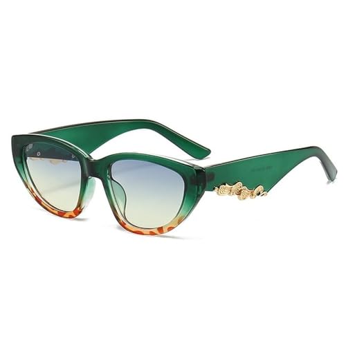 Lunettes de soleil de luxe pour femmes aux lignes œil de chat vintage et élégantes