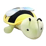 MATERIAL: Turtle Stuffed Plush mit extrem weichem Plüschmaterial, das kuschelige Kissenkissen ist mit voller Baumwolle gefüllt, es verformt sich nicht leicht.Plüschkatze kann Ihnen helfen, den Druck abzubauen, Sie können es nach Belieben drehen, wenn Sie ärgerlich oder unglücklich sind.