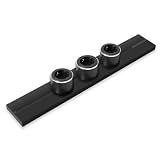 Sistema di guida per presa a muro Track 50 cm + 3 prese Schuko