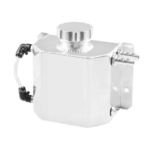 Vase d'expansion de liquide de refroidissement 1L en aluminium pour moteur