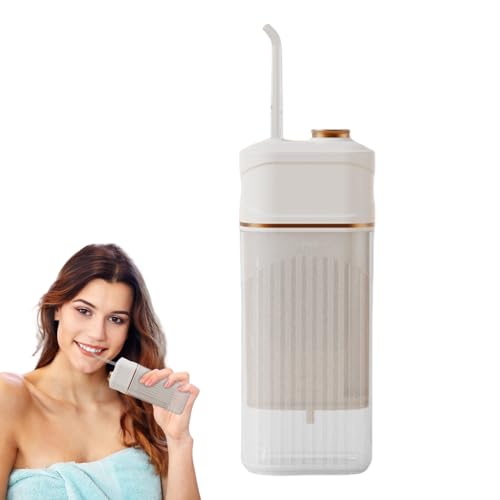 Portátil, Irrigador Bucal Eléctrico Impermeable 20cl, Irrigador Eléctrico Impermeable para Uso Diario