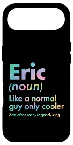 Eric Like A Normal Guy Only Cooler Legend King �t�@�[�X�g�l�[�� �X�}�z�P�[�X iPhone Air �p