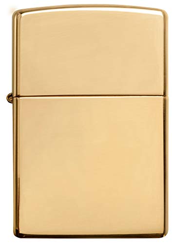Zippo Armor High Polish Brass Pocket Lighter