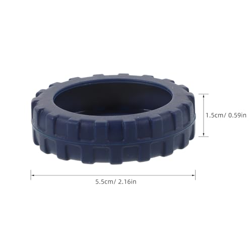 8pcs Silicone Suitcase Wheel Covers Luggage Feet Protectors for Noise Reduction and Absorption Compatible Brands2