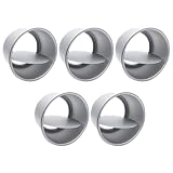 DOITOOL Runde Kuchenformen zum Backen von Hochzeitstorten 5 Stück aus Aluminiumlegierung Dicht und Leicht zu Lösen für den Heimgebrauch