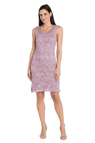 Image of R&M Richards Women's Gleaming Grace Lace Ensemble