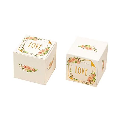 Neviti Geo Floral Wedding Favour Boxes Cover