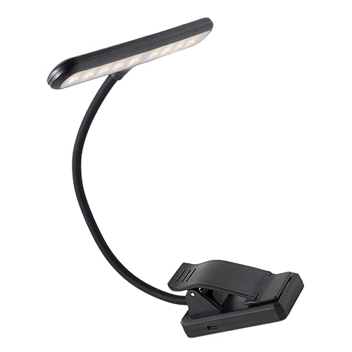 CIMAXIC Led Piano Lamp for Upright Pianos Clip- Score Light 27 Led Lights Dimmable for Warm or White