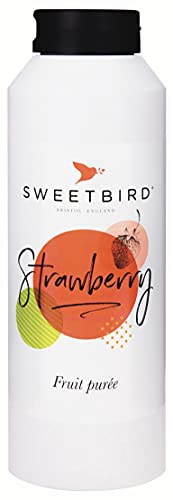 Sweetbird Strawberry Puree (1 Litre) - Vegan Friendly
