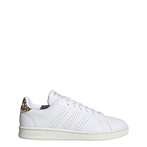 Image of adidas Womens Advantage Lace Up Sneakers Shoes Casual - White