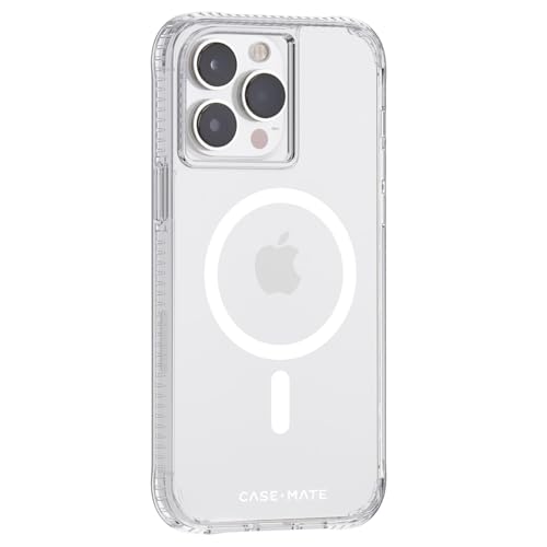 Coque iPhone 14 Pro Max Case-Mate Tough Clear MagSafe en plastique recyclé - 2