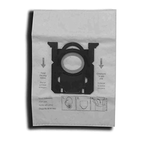 10 Vacuum Cleaner Bags Compatible with Electrolux ESP7 Silent Performer, EUS8 Ultra Silencer, Pure D8, Pure D9 Series, AEG VX7 -VX9 Series by Bbeutelelhaus Cover