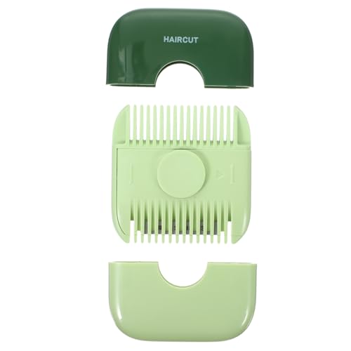 CALLARON Recortador De Pelo Manual Para Flequillo y Puntas Peine De Viaje Cortapelos Ligero Herramienta De Manicura Acero Inoxidable y Plástico