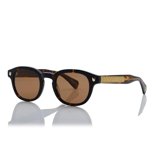 Image of Shisen Fox KITSUNE 2.0 Unisex Sunglasses with Oval Design | Non-Polarized Lenses | Trendy Sun Glasses for Men & Women | Fashion Sunglasses | Acetate Material