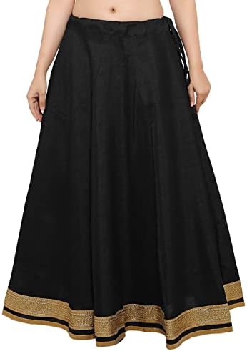 Studio Shringaar Women Polyester Lehenga Skirt