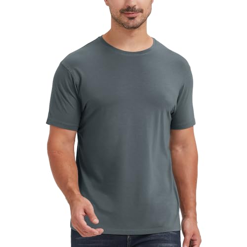 Image of netdraw Men's Ultra Soft Bamboo Viscose Cotton T-Shirt S-3XL