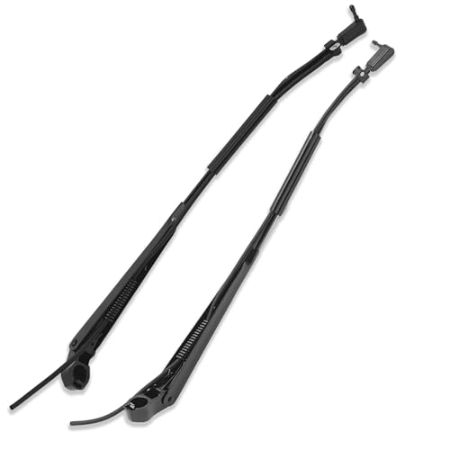 RigidWire 1 Pair Windshield Wiper Arm Compatible with Chevrolet GMC 1985-1991 K5 Blazer Jimmy K10 K20 C1500 C2500 C10 C20 K1500 K2500 Suburban K30 C3500 Replaces OE 42852 15522766 15593245 22111206