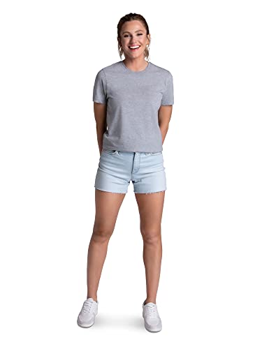 Fruit Of The Loom Men's Recover Cotton T-Shirt Made With Sustainable, Low Impact Recycled Fiber, Grey Heather, Large #TOP4