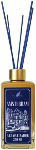 Aromatizador de Ambiente Cítrico Amsterdã 250 ml Difusor com 5 Va...