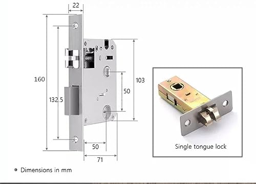 Serrure de porte électronique intelligente Tuya Wifi avec empreinte biométrique - 3