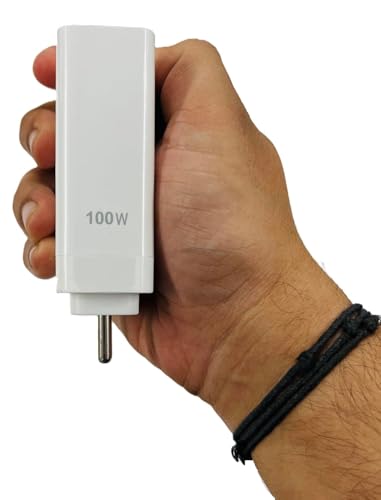 Image of Original 100 Watt Super Vooc Fast Charger Adapter Compatible with Op po Reno 10 Pro /10 Pro Plus /8 /8 Pro /7 /7 Pro /6 /6 Pro /5 /5 Pro /K10 /F19 /F19 Pro /A96 /A77(100Wattreno),White GFR651