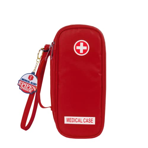 EpiPen Medical Carrying Case Red